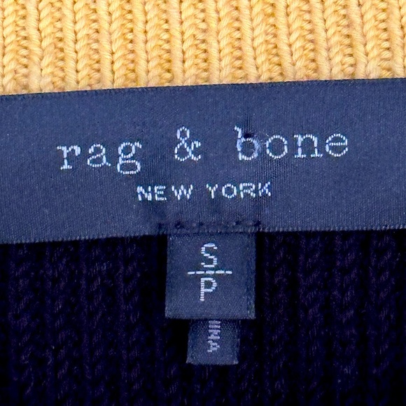 Rag & Bone Oversized Striped Sweater Sz. Small - Picture 5 of 6